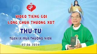 VIDEO TIẾNG GỌI LÒNG CHÚA THƯƠNG XÓT | THỨ TƯ TUẦN IX MÙA THƯỜNG NIÊN | 05/06/2024