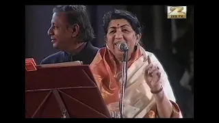 Mere Hathon Mein | Lata Mangeshkar Live Hyderabad Concert | Chandni | Sridevi , Rishi Kapoor