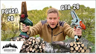 Parkside PGHSA 20 vs. Stihl GTA26: Battle of the Cordless Garden Tools