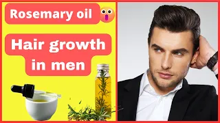 how to use rosemary oil for hair growth men