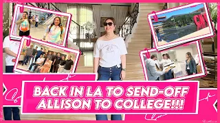 GOODBYE ATON! (SENDING HER OFF TO COLLEGE IN LA!) | Small Laude