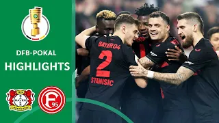 Die UNBESIEGBAREN!? | Bayer 04 Leverkusen - Fortuna Düsseldorf 4-0 | Highlights | DFB-Pokal 2023/24