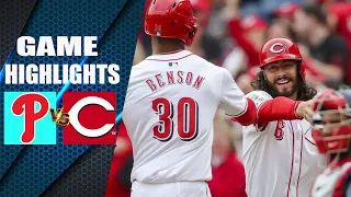 Philadelphia Phillies vs Cincinnati Reds HIGHTLIGHT | MLB April 24 2023 | MLB Season 2024