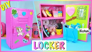 HAZLO TÚ MISMO Locker / Portaobjetos de Caja de Zapatos por GIRL CRAFTS-Ideas “Regreso al Colegio”