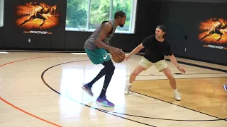 Chet Holmgren and Kevin Durant Summer Workout,