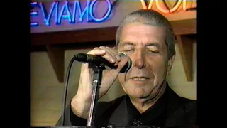 Leonard Cohen in Toronto, 1995, Much Music