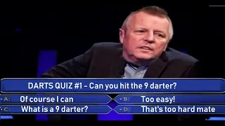 DARTS QUIZ! #1 Test your darting knowledge in a race to 501