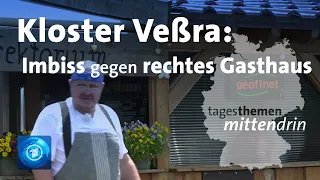 Kloster Veßra: Imbiss gegen rechts Gasthaus | tagesthemen mittendrin