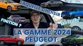 LA GAMME PEUGEOT EN 2024 : Complète & Polyvalente