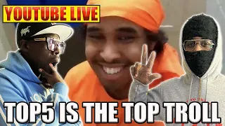 TOP5 Is The TOP 5 TROLL!! | WE LOVE HIP HOP LIVE