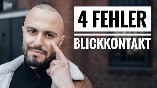 Blickkontakt: Vermeide diese 4 Fehler, sonst wirkt man schnell komisch!