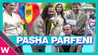 Pasha Parfeni (Moldova) @ Eurovision 2023 Turquoise Carpet Opening Ceremony | Interview
