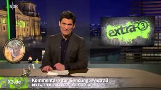 Ehring zu schlechten Scherzen der Bundesregierung | extra 3 | NDR