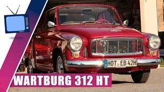 IFA Wartburg 312 HT presented. One of 709 312 Hardtop Cabriolets built in East Germany. VEB