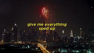 Pitbull - Give Me Everything (Sped Up)