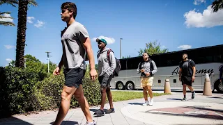 Watch: 2022 Rookies Arrive for Mini-Camp