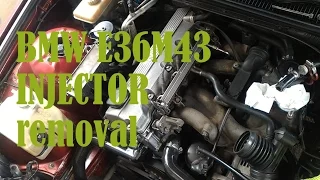 Injector removal, BMW E36M43