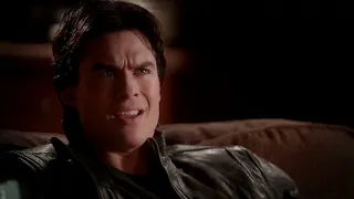 Damon Tells Alaric What Meredith Did, Tyler Attacks Bill - The Vampire Diaries 3x12 Scene