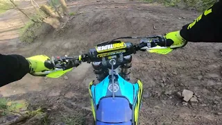 first time BILSTAIN ENDURO 2023 with the YAMAHA 450 with "THE DUDES"