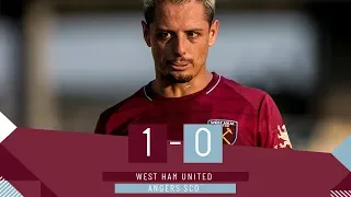 HIGHLIGHTS: ANGERS SCO 0-1 WEST HAM UNITED | CHICHARITO SCORES ON HIS RETURN