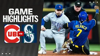 Cubs vs. Mariners Game Highlights (4/12/24) | MLB Highlights