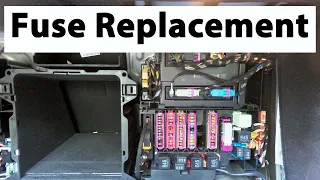 2013 Audi A8L Power Port Cigarette Lighter Fuse Replacement