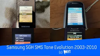 Samsung SGH SMS Tone Evolution 2003-2010 (+ Bonus SMS Tones)