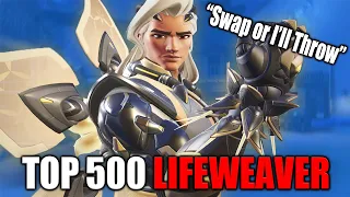 Carrying My Toxic Teammates On Lifeweaver l Top 500 Gameplay Overwatch 2