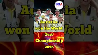 Australia Won The World Test Championship Final 2023 🇦🇺