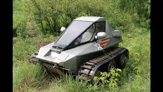 Самодельный вездеход "Лайка"/Homemade all-terrain vehicle "Laika"
