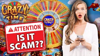 CRAZY TIME LIVE CASINO GAME SHOW | IS IT SCAM?