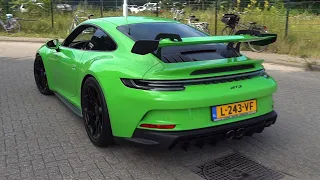 2021 Porsche 992 GT3 - Start Up & Engine SOUNDS!