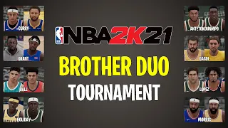 Who is The Best Brother Duo In The NBA? | NBA 2K21 Brother Duo Tournament