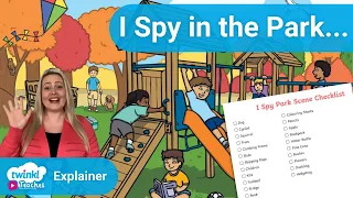 I Spy in the Park Game for Children