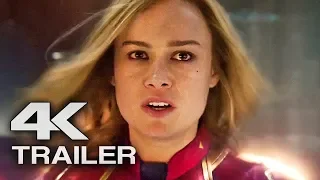 CAPTAIN MARVEL Trailer 2 (4K ULTRA HD) 2019 - Brie Larson Superhero Movie