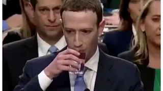 Mark Zuckerberg tries water for the first time