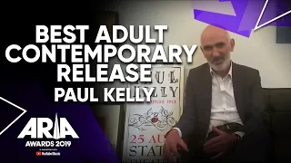 Paul Kelly wins Best Adult Contemporary Release | 2019 ARIA Awards