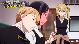 Están ENAMORADOS pero se NIEGAN A CONFESAR su AMOR ❤️ | Kaguya Sama Resumen Anime