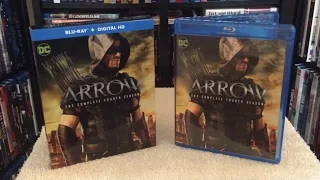 Arrow: The Complete Fourth Season Blu Ray Unboxing and Review