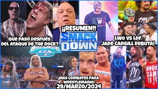 WWE SmackDown 29 Marzo 2024 | RESUMEN Y RESULTADOS