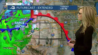 Much warmer weather ahead of our next storm