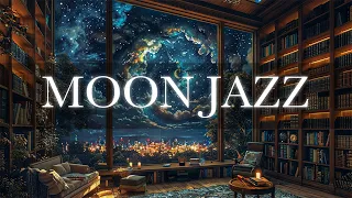 Sleep Jazz Instrumental Music ~ Healing and Stop Overthinking ~ Moon BGM for Sleep, Study, Work