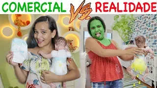 COMERCIAL VS REALIDADE 3! - JULIANA BALTAR