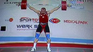 Marcin Dołęga WORLD CHAMPION 2010 - 188 kg SNATCH