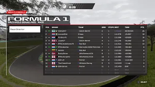 RPM esports f1 | championship division | season 9 round 6 Brazil