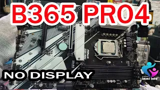 ASROCK B365 PRO4 NO DISPLAY PROBLEM FIX