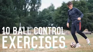 10 Easy Ball Control Exercises | Improve Your Ball Control With These Exercises