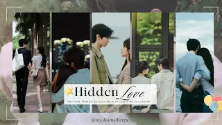 Hidden Love: Her POV🤍✨| Chinese Drama| #chinesedrama #hiddenlove #asiandrama #zhaolusi #chenzheyuan