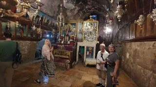 The Assumption of the Blessed Virgin Mary happens here. The story of the Tomb of Mary, Jerusalem