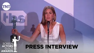 Jennifer Aniston: Press Interview | 26th Annual SAG Awards | TNT